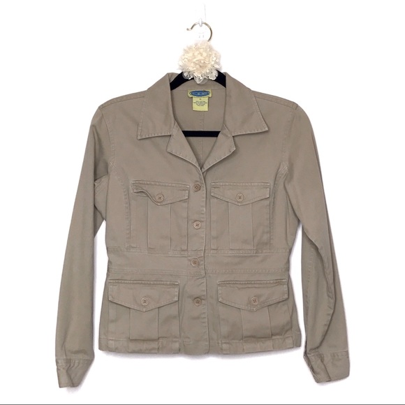 Overdrive-Khaki Utility Jacket-GUC-Sz Med. - Picture 1 of 3